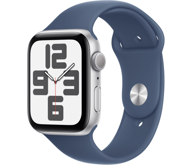 Apple Watch SE 2 40/Srebrne Aluminum/Niebieska Pasek M/L GPS - 1278009 - zdjęcie